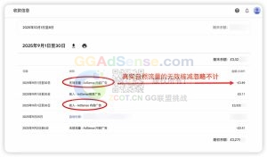 2025年底最真实的AdSense结算案例，真量变现依然是持久路线 - GG联盟挑战
